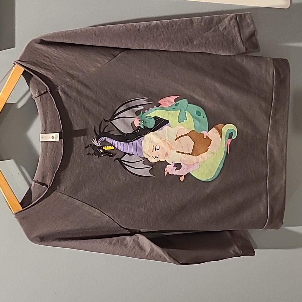 Disney & Game of Thrones Raw Hem Tee Sz. M